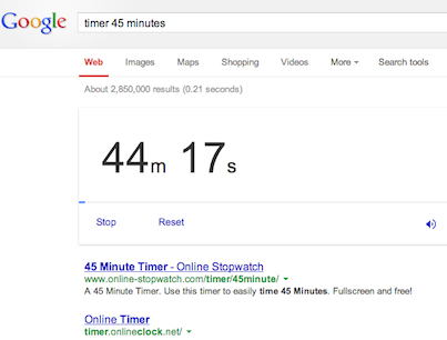 Google’s Timer Feature Saves You Time!